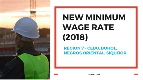 minimum wage negros oriental